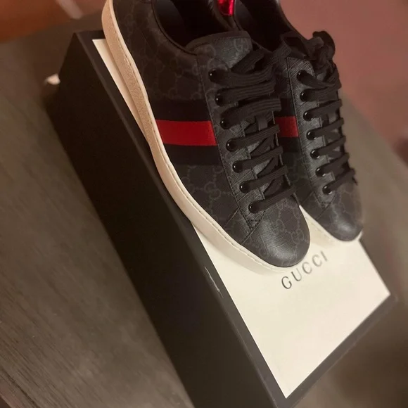 Gucci Sneakers Brand New Never Worn Gucci | Shoes | Brand New Never Worn Gucci Ace Gg Sneakers  main image 3